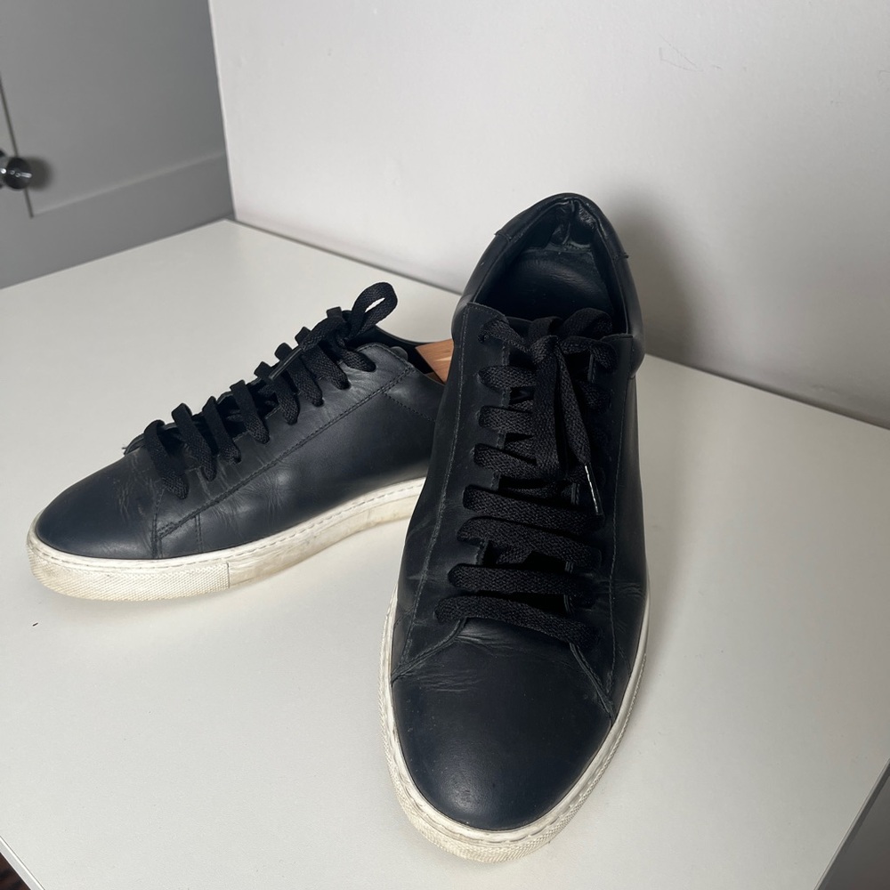 Oliver Cabelle Italian Leather Sneakers (Low 1) (mens 10 US)